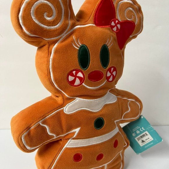 Minnie Mouse Gingerbread 2020 Plush Toy - Picture 4 of 4